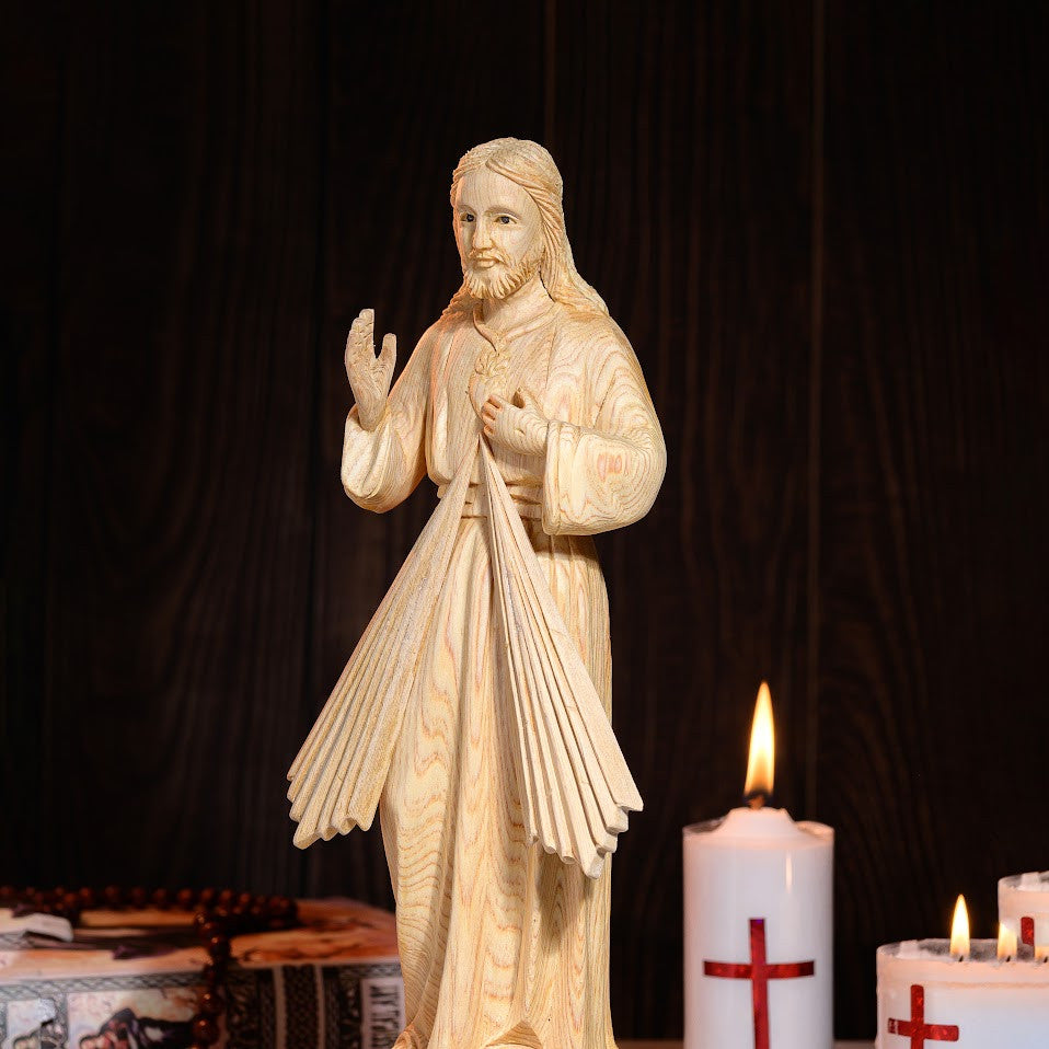 Statua della Divina Misericordia, Statua di Gesù Misericordioso Divina Misericordia di Gesù