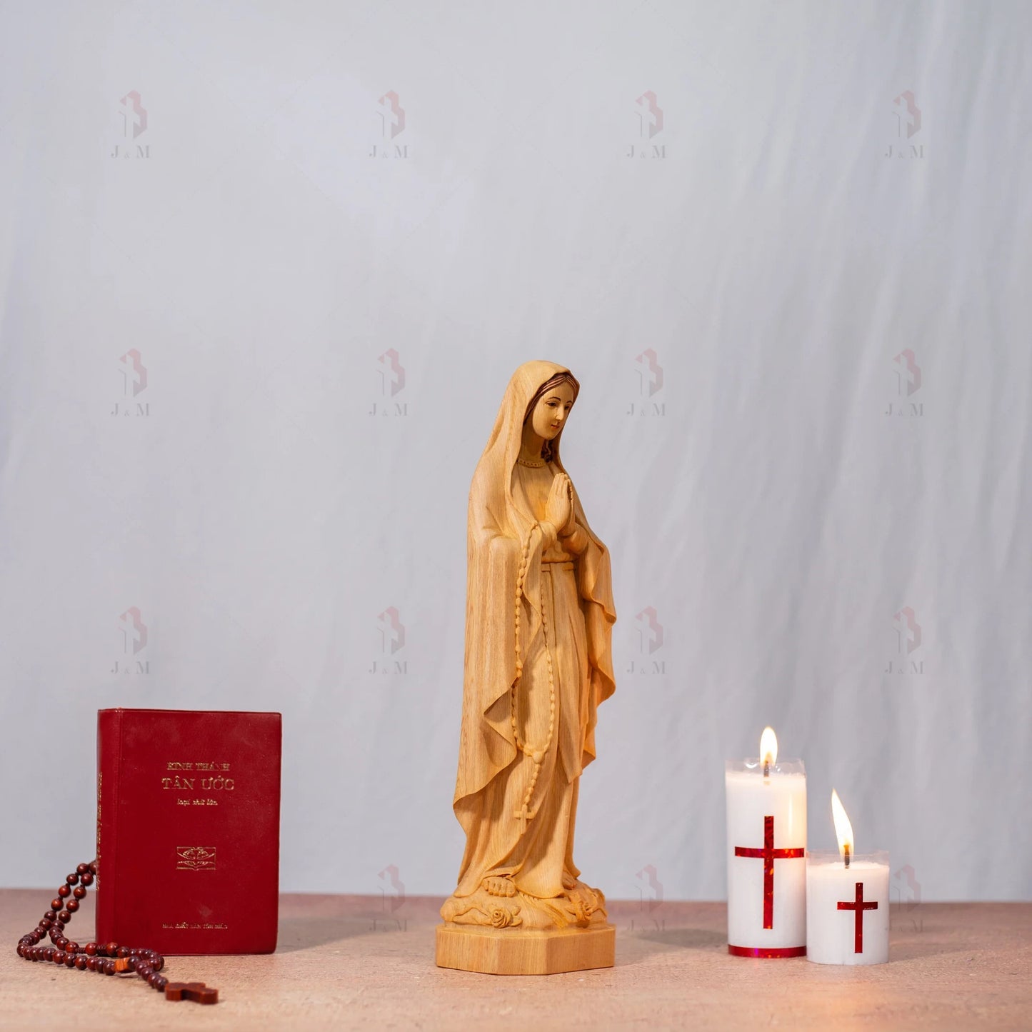 Virgin Mary statue Statue | Hand Carved | Multiple Sizes