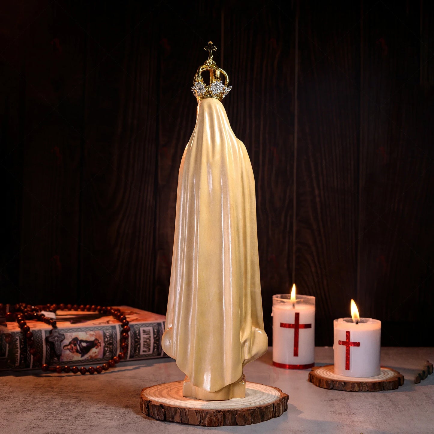 Our Lady of Fatima Statue 11.8in (30cm)