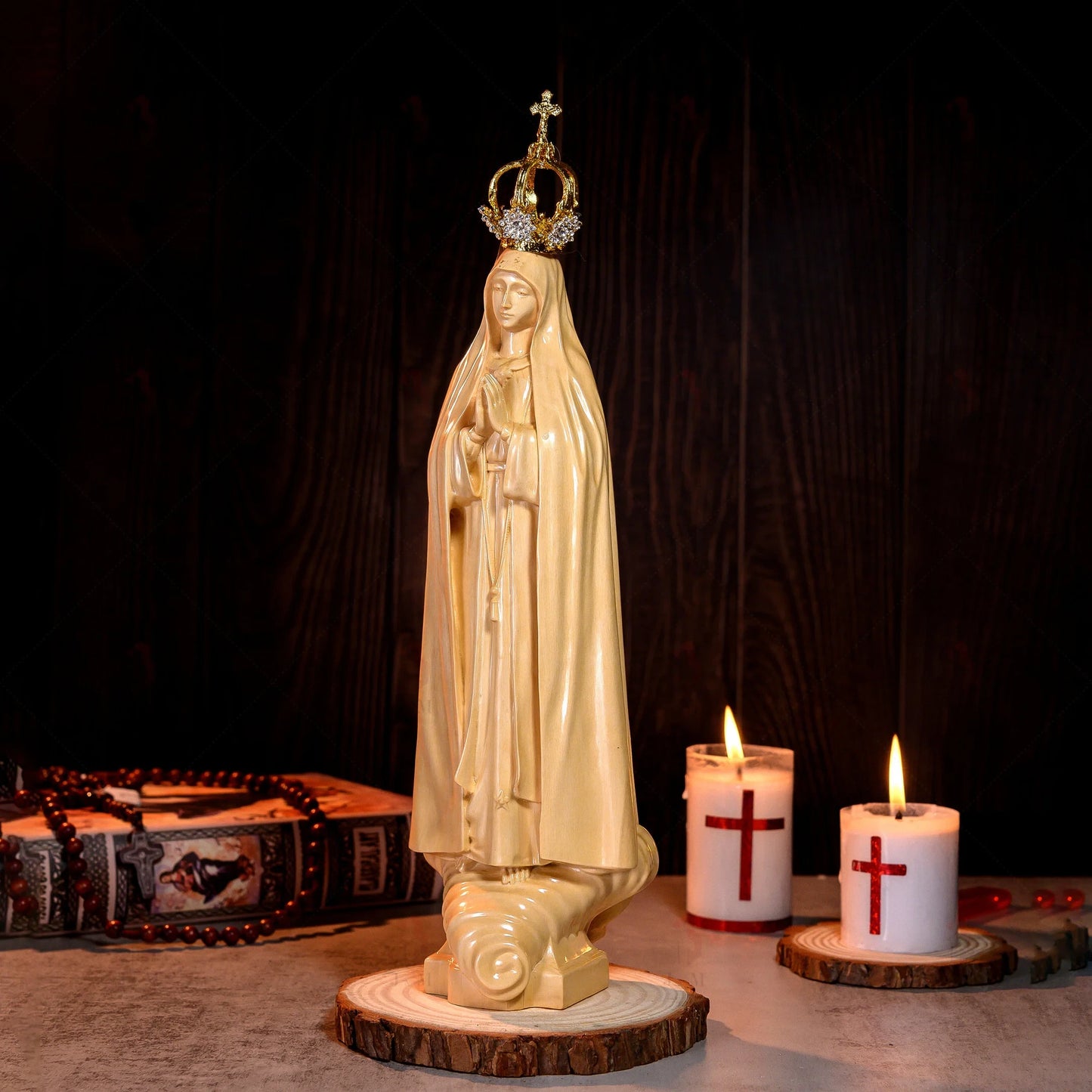 Our Lady of Fatima Statue 11.8in (30cm)