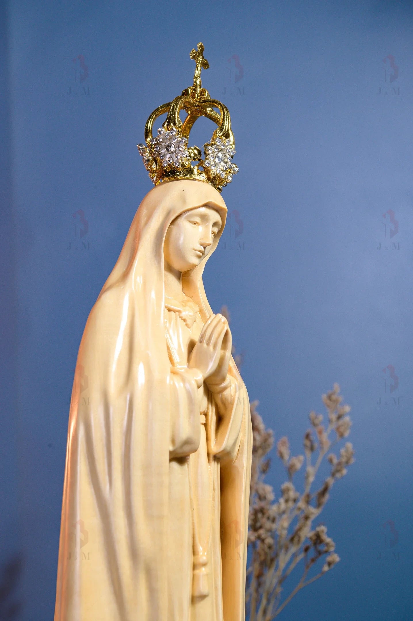 Our Lady of Fatima Statue 11.8in (30cm)