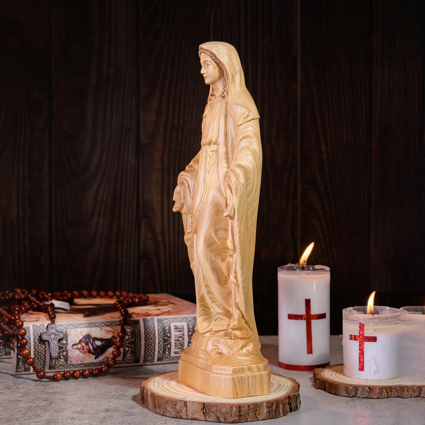 Our Lady of Grace Statue 11.8 Inches