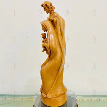 Holy Family Jesus- Virgin Mary- St Joseph Christian Sculpture Christian Art Home Decor and Gifts Religious Icons of Saint Prayer Altar