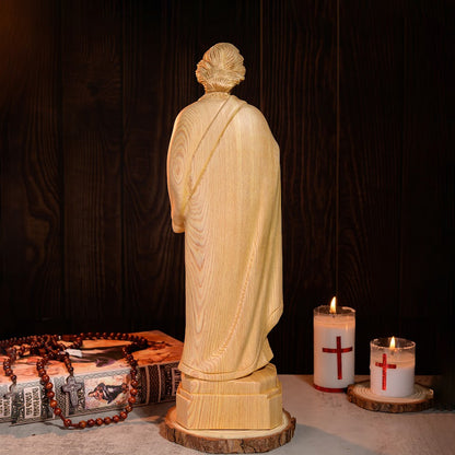 Saint Joseph the worker statue | Hand Carved | Multiple Sizes