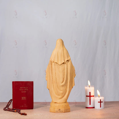 Blessed Mother Statue | Hand Carved | Multiple Sizes