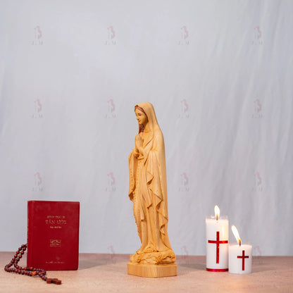 Virgin Mary statue Statue | Hand Carved | Multiple Sizes