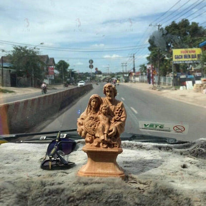 Holy Family Figurine - Jesus family statue, Handmade statue, Mary Joseph and Jesus, Christmas gift, Catholic gift, Father's Day Gift,Thank You Gift