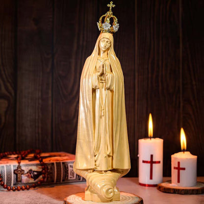 Our Lady of Fatima Statue 11.8in (30cm)